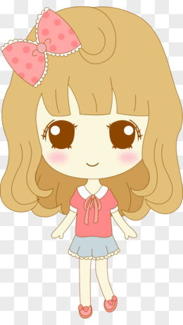 卡通小女孩圖片素材 免費(fèi)PNG設(shè)計(jì)圖大全，圖精靈動(dòng)畫資源推薦